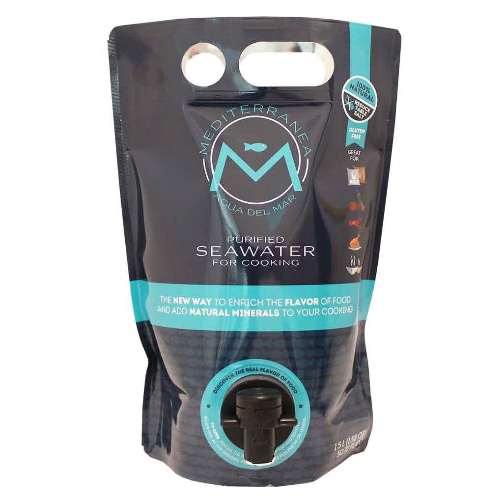 Purified Seawater for Cooking, Made With Mediterranea Seawater 1.5 L