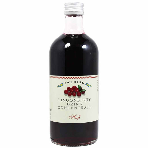 Lingonberry Syrup by Hafi 17 oz