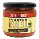 JB's Best Tequila-Infused Salsa - Medium Roasted Garlic 11 oz. (312g)