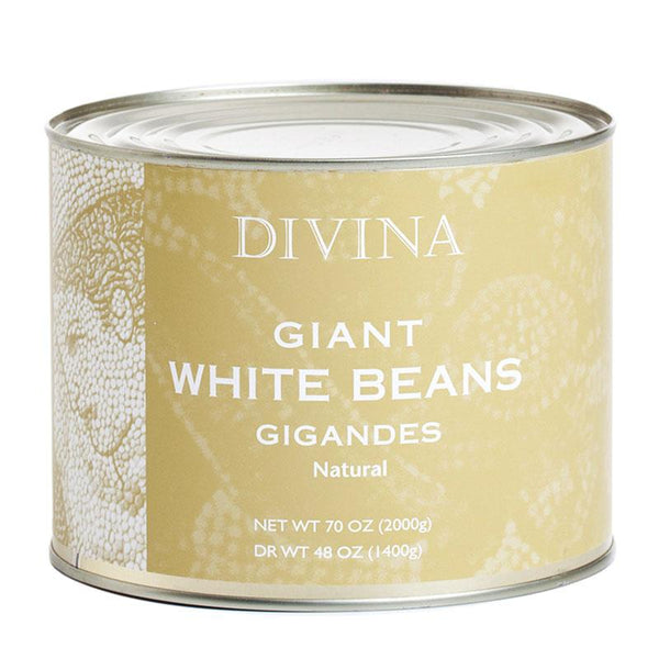 Giant White Beans by Divina, Gigandes, 4.4 lb (2 kg)