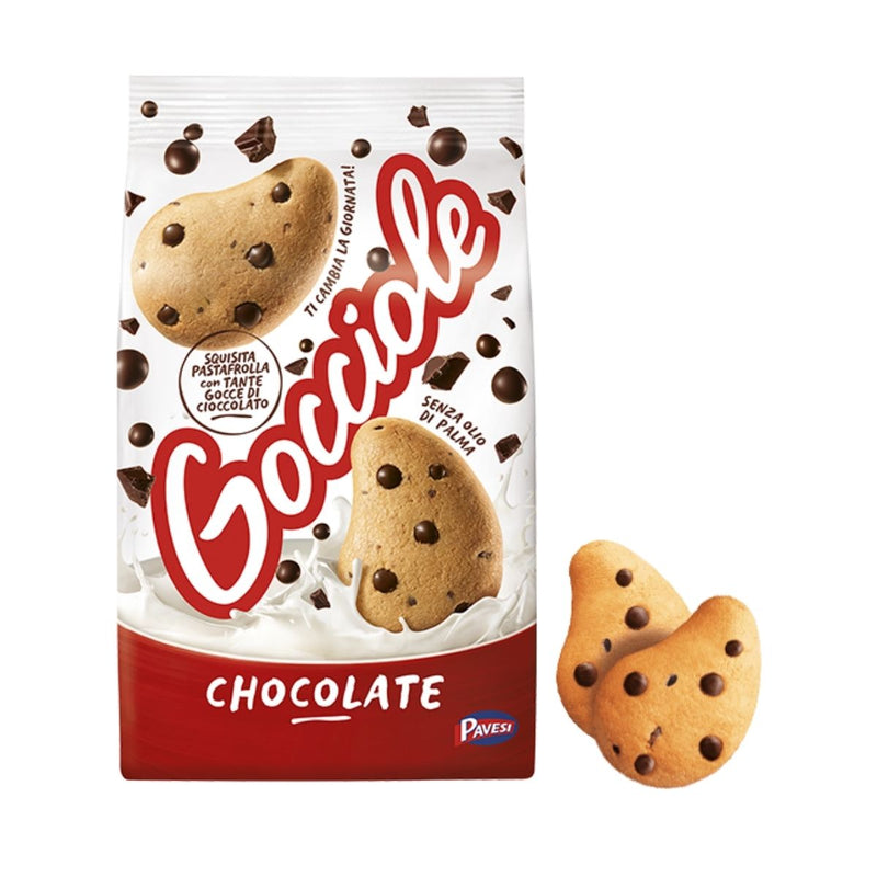 Gocciole Chocolate Chip Cookies, 17.6 oz. (500 g)