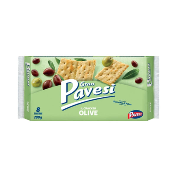Gran Pavesi Olive Crackers 9.8 oz. (280g)