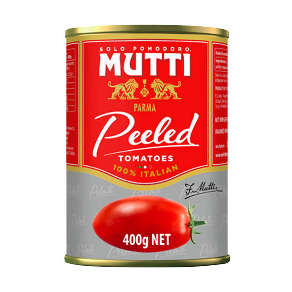 Mutti 100% Italian Whole Peeled Tomatoes, 14 oz (400 g)