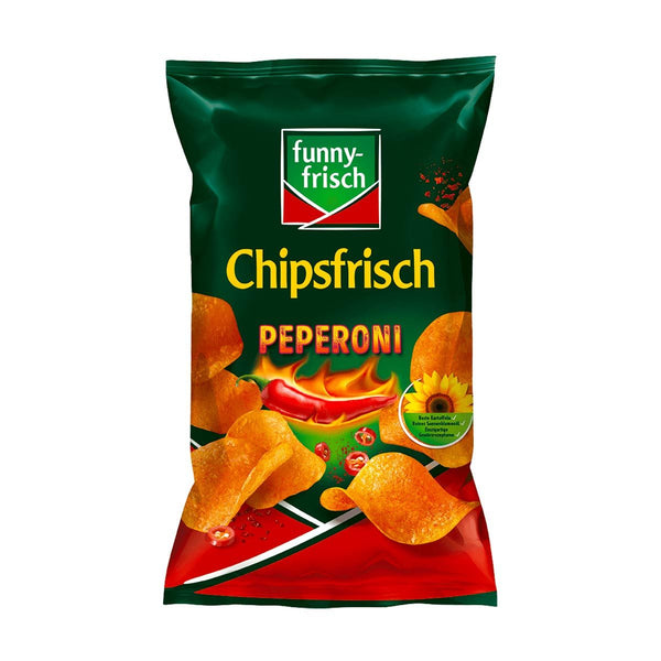 Funny Frisch Pepperoni Potato Chips 5.3 oz (150 g)