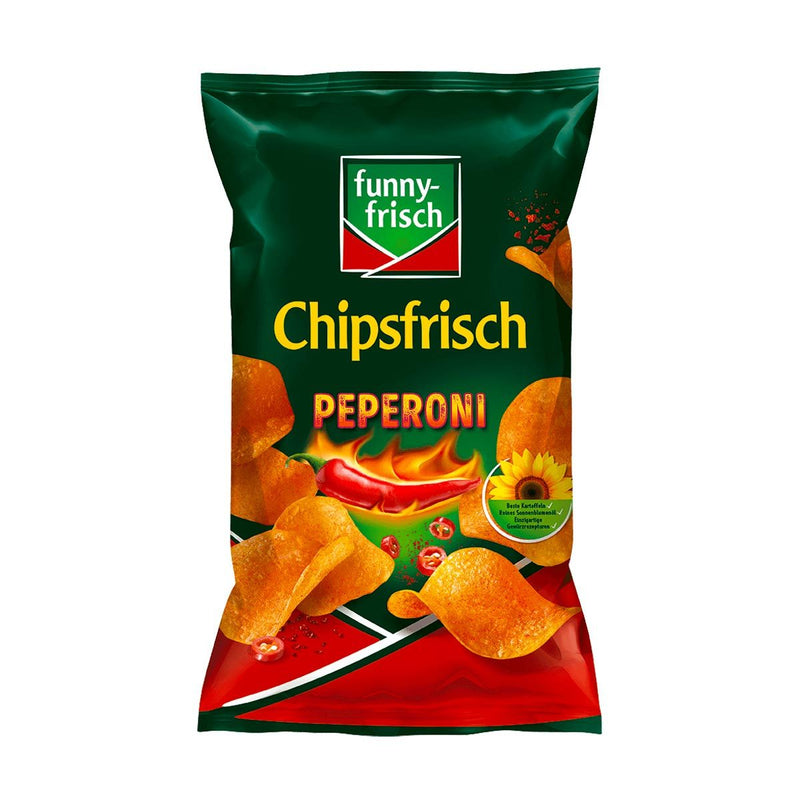 Funny Frisch Pepperoni Potato Chips 5.3 oz (150 g)