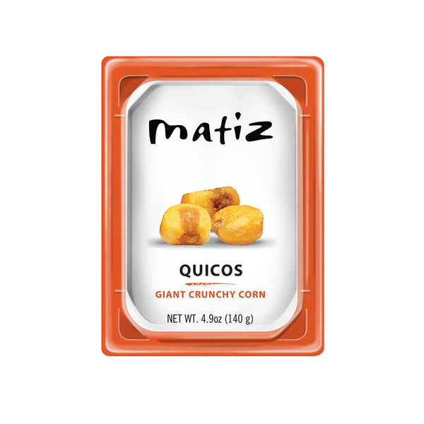 Matiz Quicos Giant Crunchy Corn with Sea Salt, 4.9 oz (140 g)