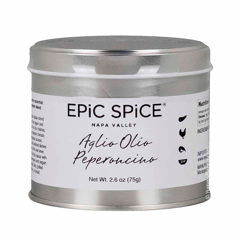 Aglio Olio Peperoncino Seasoning by Epic Spice, 2.6 oz (75 g)