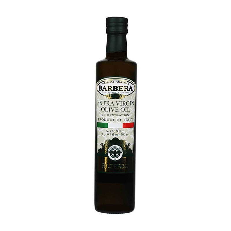 Filtered Cold-Extracted EVOO by Barbera, 16.9 fl oz (500 ml)