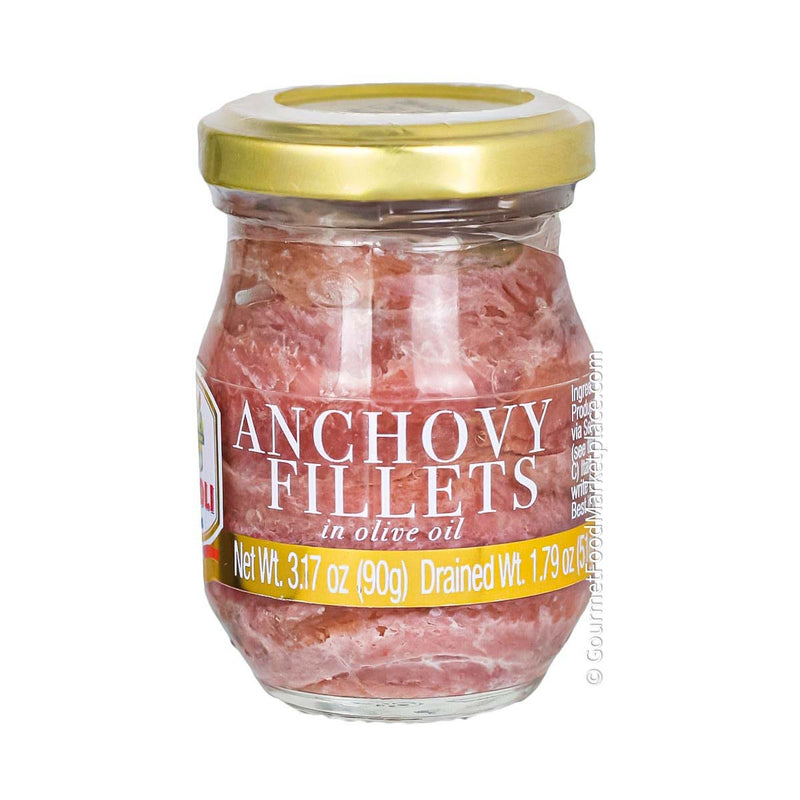 Anchovy Fillets in Olive Oil by Rizzoli, 3.2 oz (90 g)