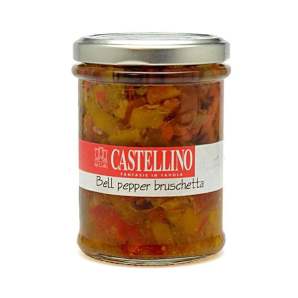 Castellino Italian Bell Pepper Bruschetta, 6.5 oz (184 g)