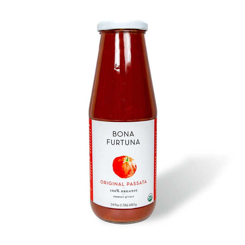 Organic Original Passata Sauce by Bona Furtuna, 1.5 lb (680 g)