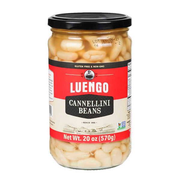 Cannellini Beans, Non-GMO by Luengo, 20 oz (570 g)