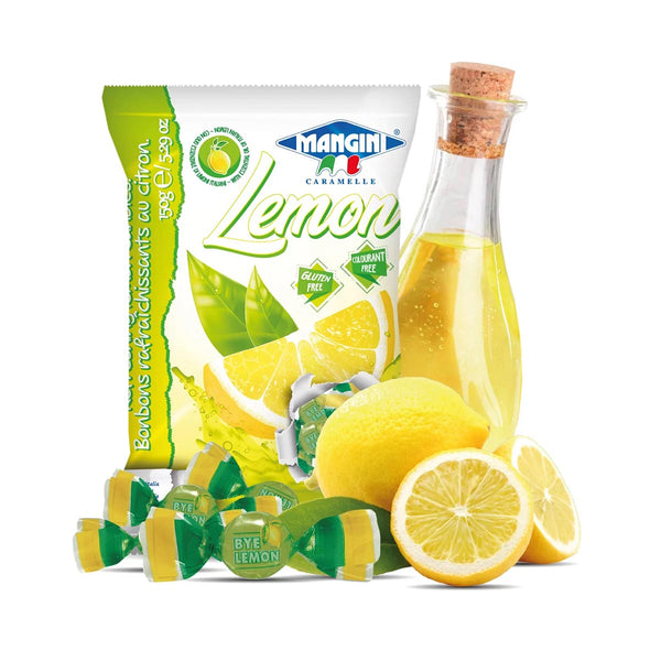 Lemon Candies by Mangini, 5.3 oz (150 g)