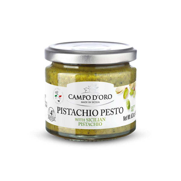 Sicilian Pistachio Pesto by Campo d’Oro, 6.3 oz (180 g)