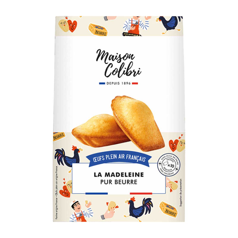 Maison Colibri French Butter Madeleines, 8.8 oz (250 g)