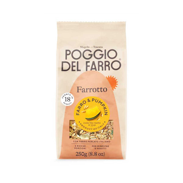 Farrotto with Yellow Pumpkin by Poggio del Farro, 8.8 oz (250 g)