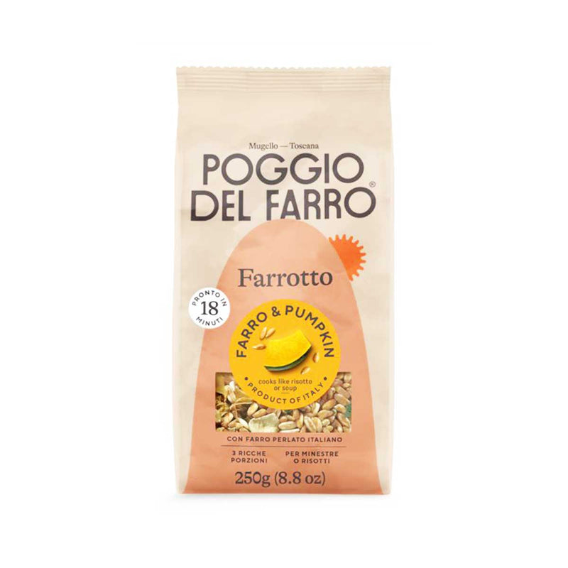 Farrotto with Yellow Pumpkin by Poggio del Farro, 8.8 oz (250 g)