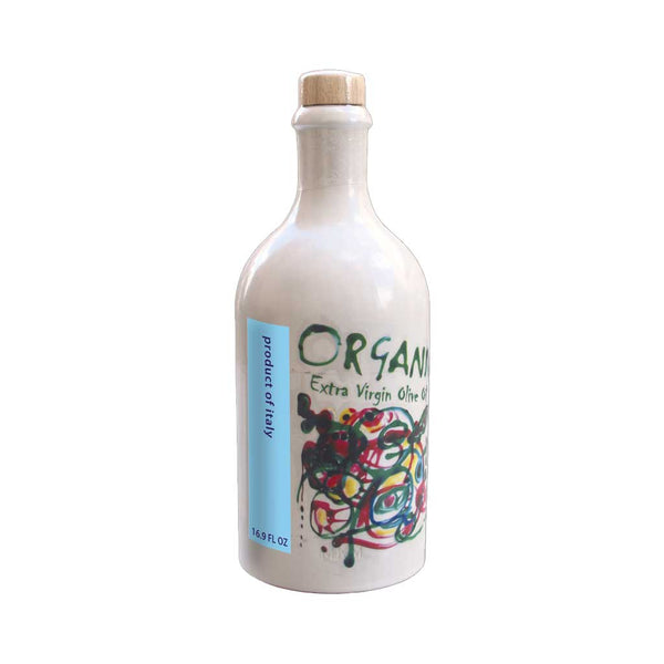 Organic Extra Virgin Olive Oil by Apulia, 16.9 fl oz (500 ml)