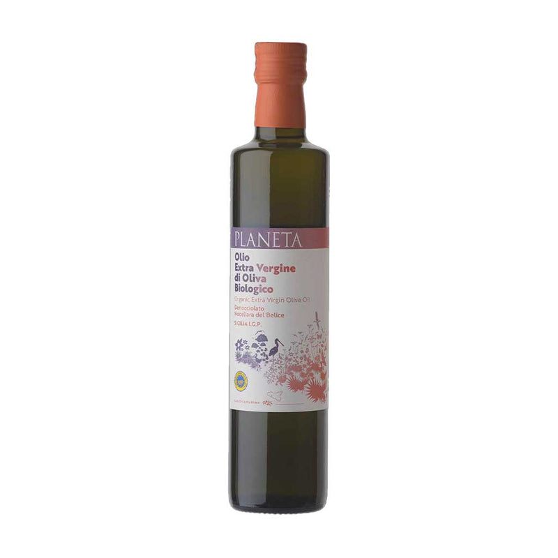 Organic Extra Virgin Olive Oil IGP from Sicily with Nocellara by Planeta, 16.9 fl oz (500 ml)