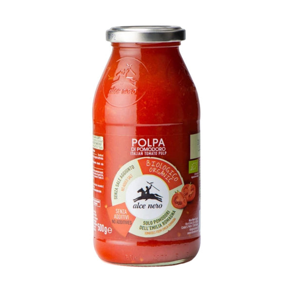 Alce Nero Organic Italian Tomato Pulp Sauce, 1.1 lb (500 g)