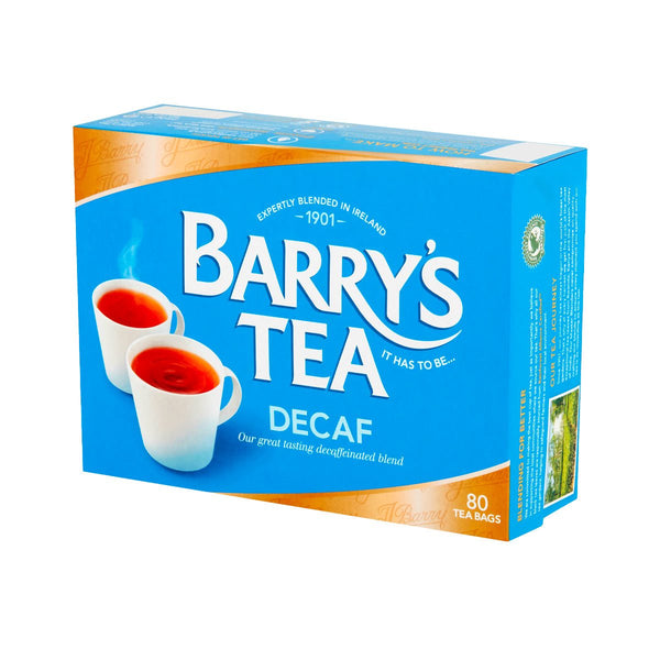 Barry's Tea Decaffeinated Tea, 80 Bags, 8.8 oz (250 g)