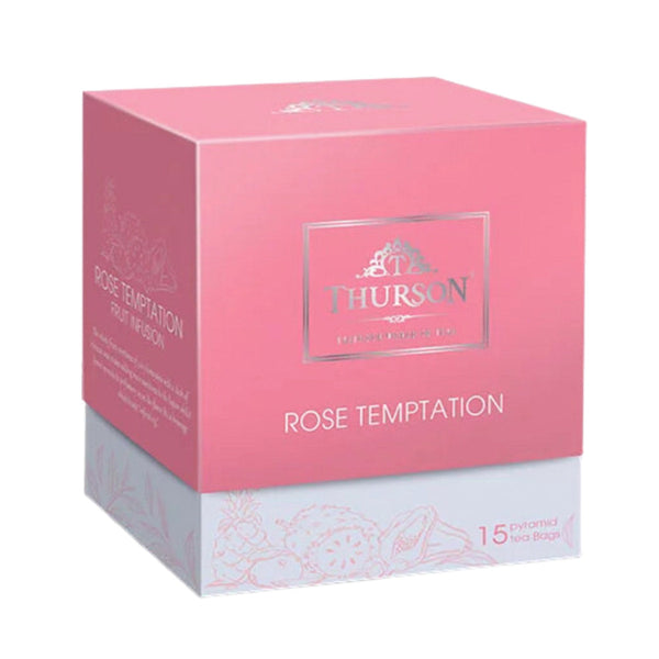 Fruit Infusion Rose Tea, 15 Bags by Thurson, 1.1 oz (30 g)