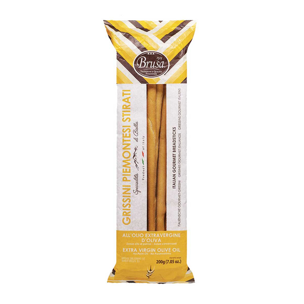 Italian Classic Breadsticks Giant Oil Grissini Virgin Olive Extra with