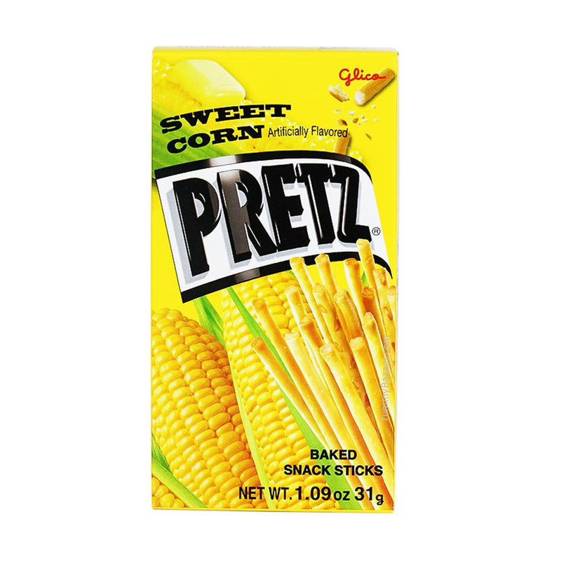Glico Sweet Corn Pretz Sticks, 1.1 oz (31.1845 g)