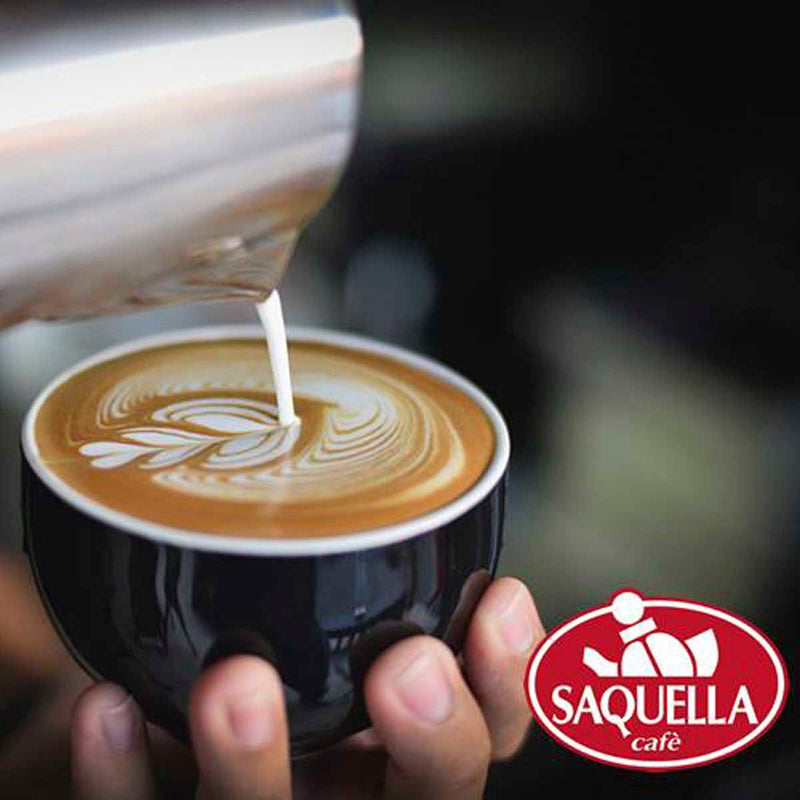 Espresso Roasted Ground Coffee, Gran Gusto by Saquella, 8.8 oz (250 g)