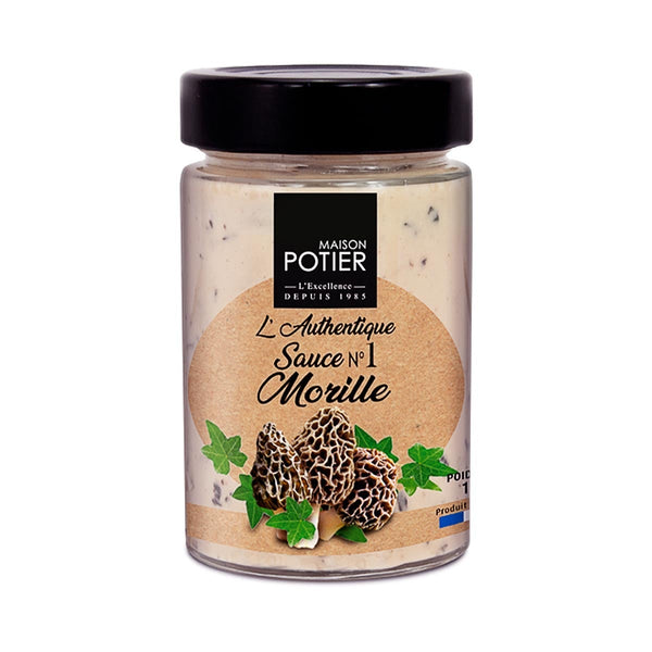 Maison Potier Morel Mushroom Morille Sauce, 6.4 oz (180 g)