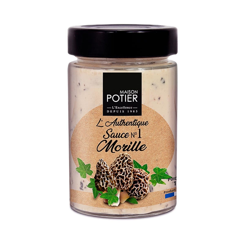 Maison Potier Morel Mushroom Morille Sauce, 6.4 oz (180 g)