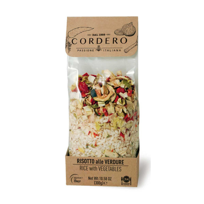 Risotto with Vegetables by Cordero, 10.58 oz (300 g)