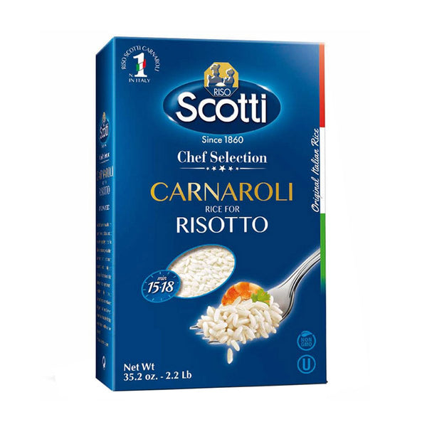 Scotti Carnaroli Rice for Risotto, 2.2 lb (1 kg)