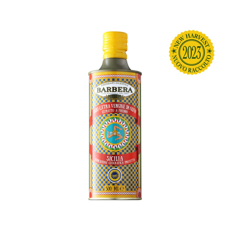 Cold-Extracted EVOO Sicilia PGI by Barbera, 16.9 fl oz (500 ml)