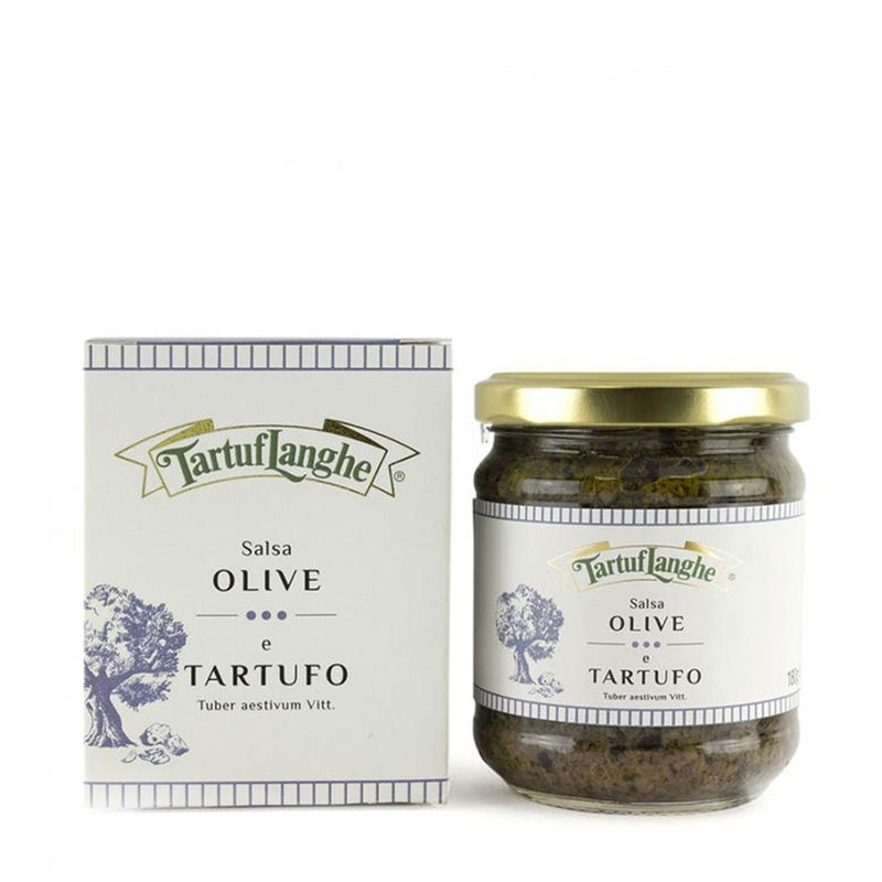 Tartuflanghe Olive and Truffle Salsa, Large, 6.4 oz (180 g)