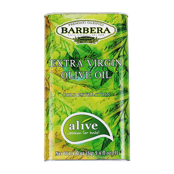 Alive Cold-Extracted EVOO by Barbera, 101.4 fl oz (3 l)