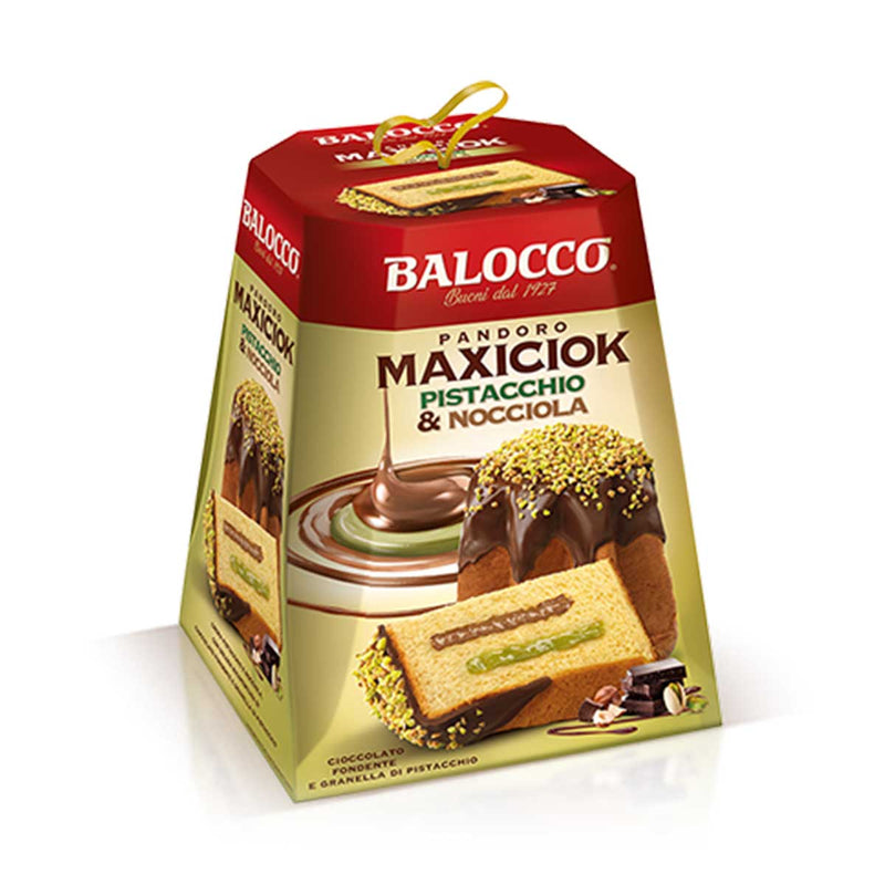 Balocco Pandoro with Pistacchio & Nocciola, 1.8 lb (800 g)