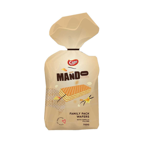 Vanilla Wafers, Family Size by Mando, 1.5 lb (700 g)