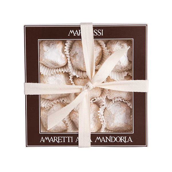 Italian Classic Almond Amaretti in Box by Marabissi, 6.7 oz (190 g)