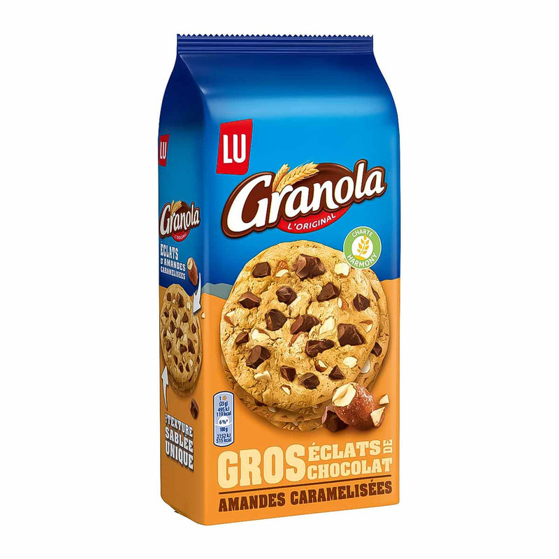 LU Granola Cookies with Chocolate and Almond Pieces, 6.5 oz (184 g)