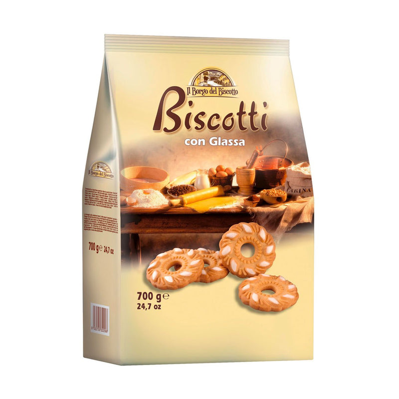 Borgo Del Biscotto Biscuits with Icing, 1.5 lb (700 g)
