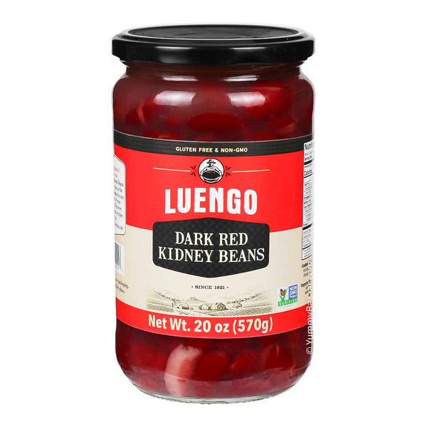 Dark Red Kidney Beans, Non-GMO by Luengo, 20 oz (570 g)