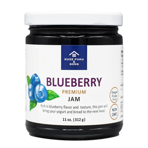 Premium Blueberry Jam by Kuze Fuku, 11 oz (312 g)