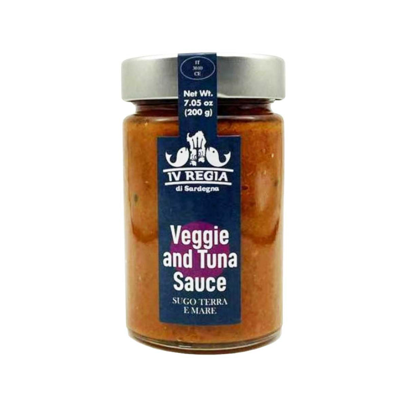 Tuna and Veggie Sauce by IV Regia, 12 x 7.1 oz (200 g)