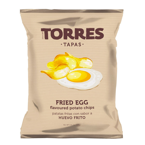 Torres Fried Egg Flavored Potato Chips, 4.4 oz (125 g)