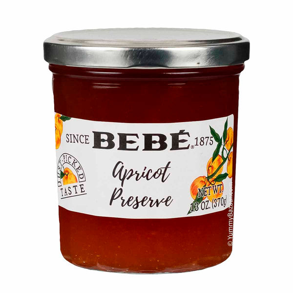 Spanish Apricot Preserve by Bebe, 13 oz (370 g)