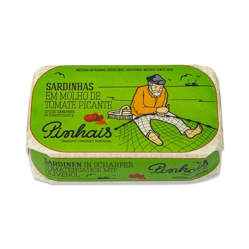 Spiced Sardines in Tomato Sauce from Portugal by Pinhais, 4.4 oz (125 g)