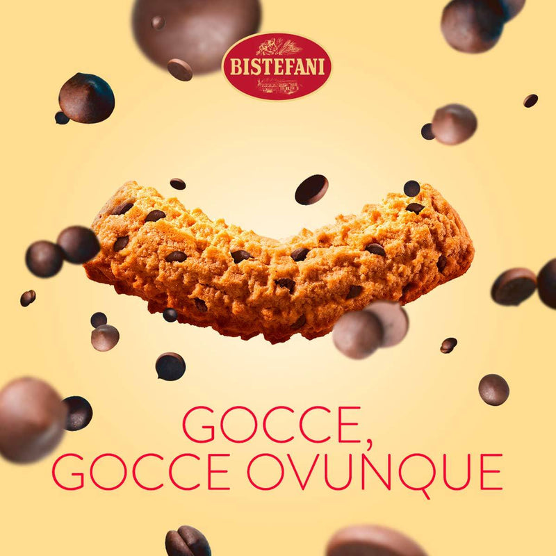 Bistefani Krumiri Gocce with Chocolate Chips Cookies, 10.2 oz (290 g)