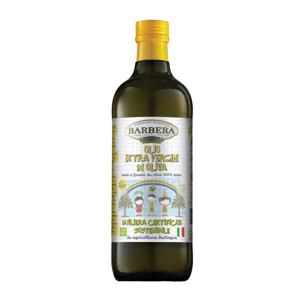 Organic Cold-Extracted EVOO by Barbera, 33.8 fl oz (1 l)