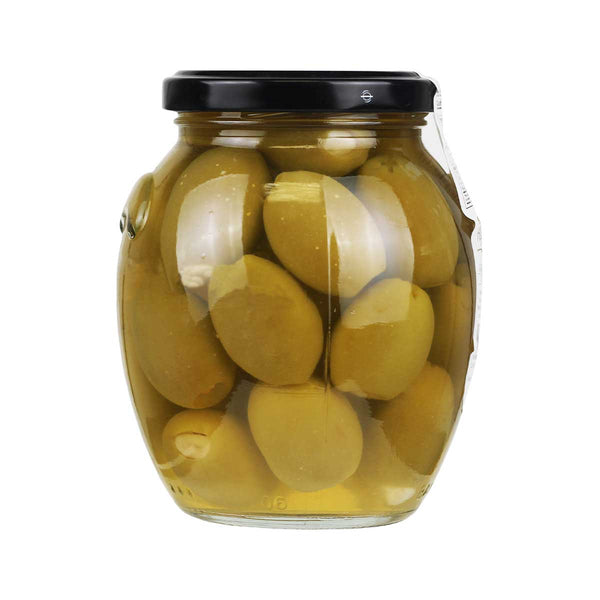 Greek Garlic Stuffed Olives by Hellenic Treasures, 13.8 oz (390 g)